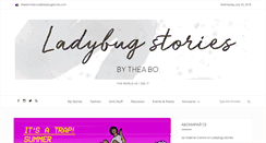 Desktop Screenshot of ladybugstories.com